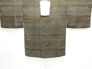 よろけ横段模様織り出し暈し道行コート